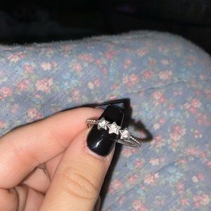 Pandora jeweler’s 925 sterling silver star ring